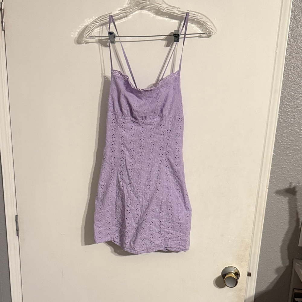 Princess Polly Lavender Mini Dress